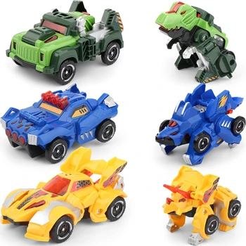 

Boys Inertia-Toy High-quality Gift Toy Dinosaur Car Toys Vehicle Model Toys Transformation Robot Vehicle Toys for Children Gift