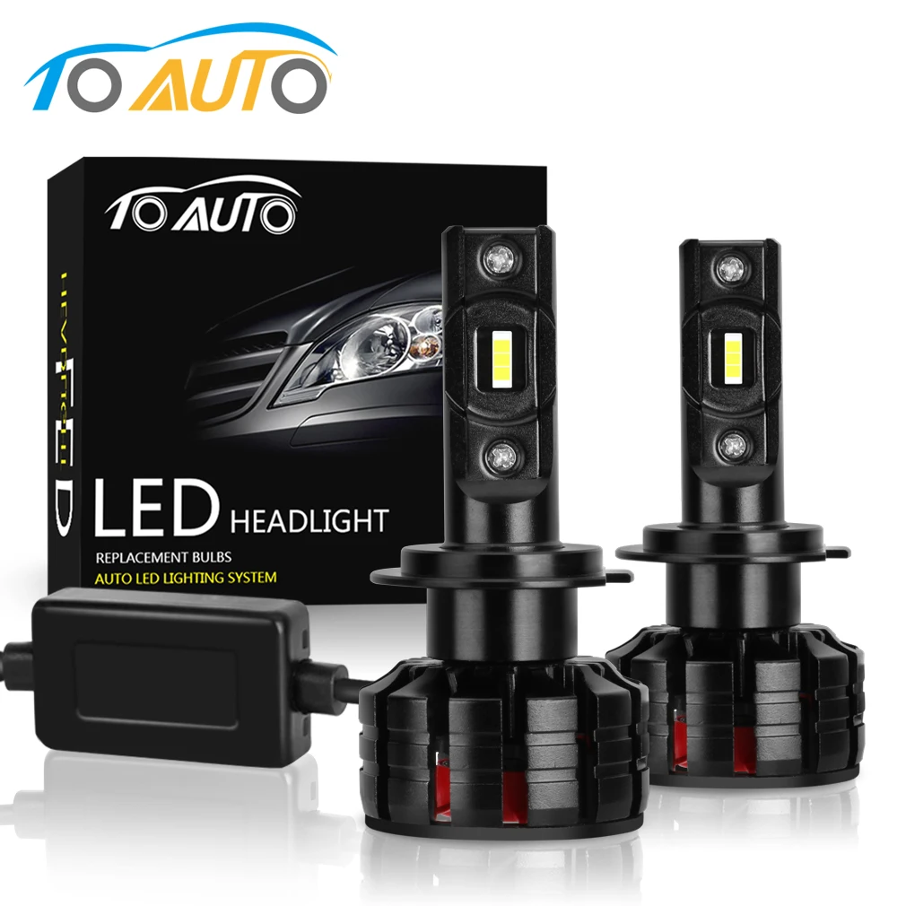 2 Adet H1 H3 H4 H7 Led Canbus H8 H11 HB3 9005 HB4 9006 Led Farlar Mini 