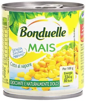 

Bonduelle - Mais Cotto Al Vapore, Senza Zuccheri Aggiunti - 150 G