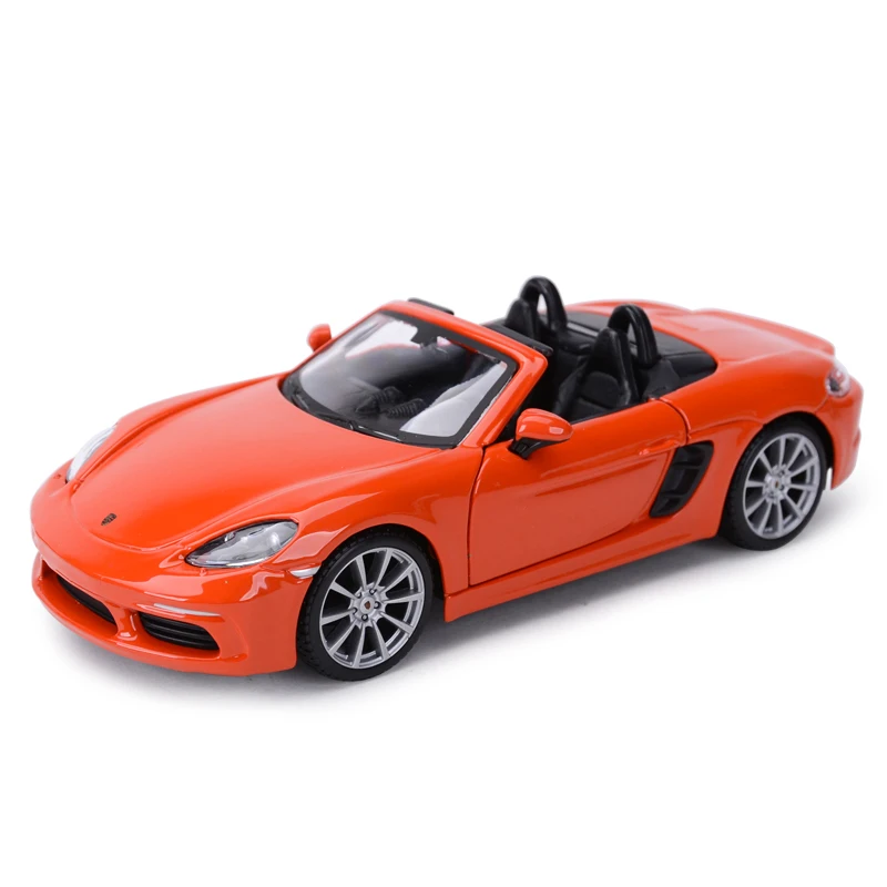 Bburago 1:24 ポルシェ 718 ボクスタースポーツカー静的ダイ