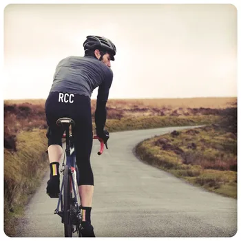 

Rcc raphae Boutique sports 3/4 Black Summer New Bib pants With High density Pad High quality fabric flatlock cycling bib pants