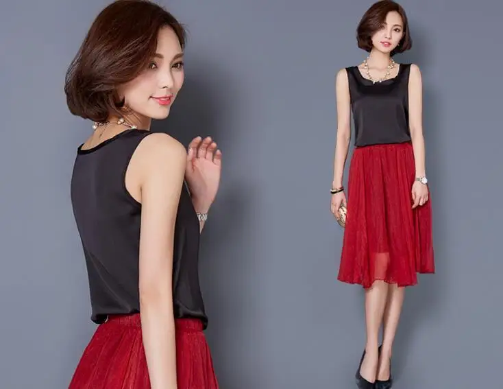 Eyonsu summer women's Chiffon sexy kamisetta European style | Женская одежда
