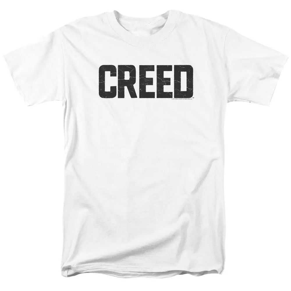 Creed Movie Cracked Logo Rocky Лицензированная футболка для взрослых классная Повседневная
