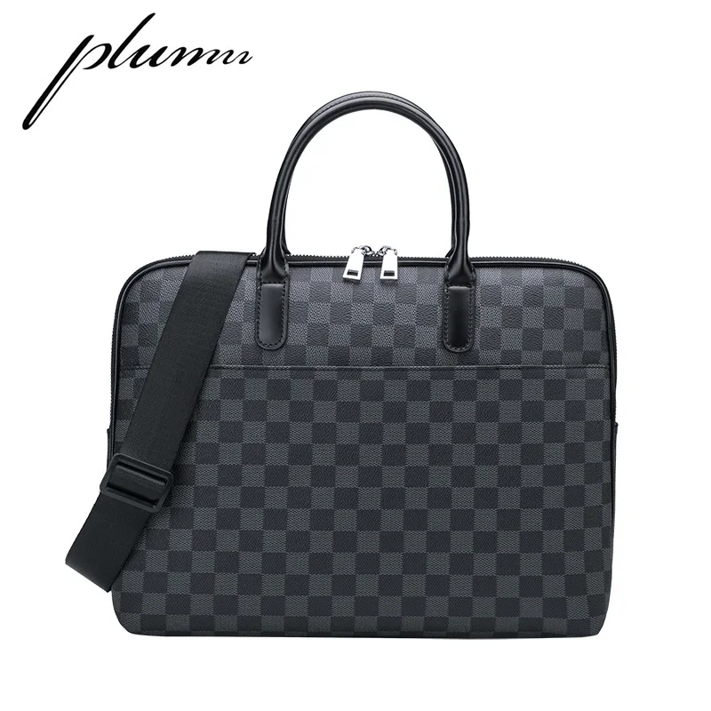 

Plumn Briefcase Men's Business Handbag 14 Inch Shoulder Bag