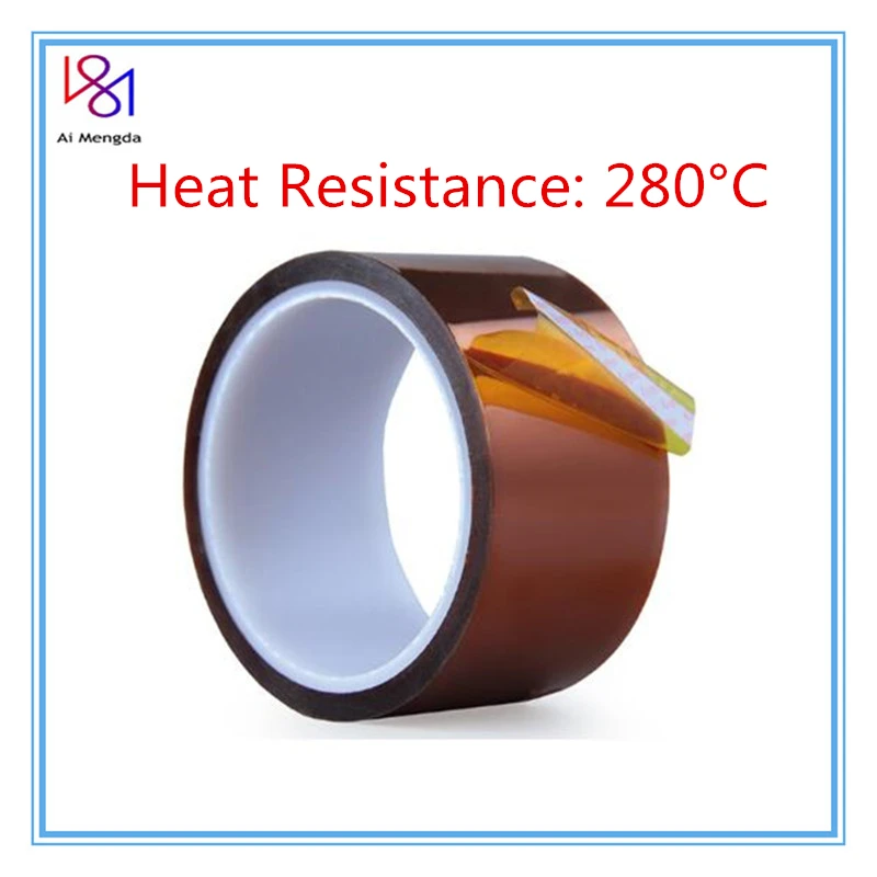 kapton tape каптоновый скотч Thermal Insulation Tape Polyimide Adhesive Insulating adhesive Tape 3D printing Board protection