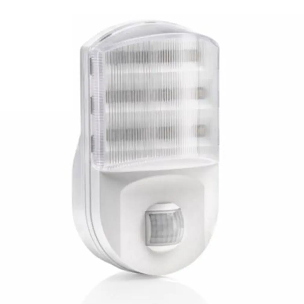 

Plug In PIR Motion Sensor Light Hallway Socket LED Night Light Portable Safety Light for Bedroom Walkway