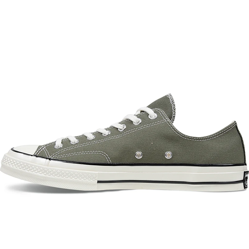 1970s Chuck 70, спортивная обувь, звездная Мужская обувь для скейтбординга, женские кроссовки, низкие кроссовки унисекс, обувь для скейтборда 162065C - Цвет: Green low 162060C