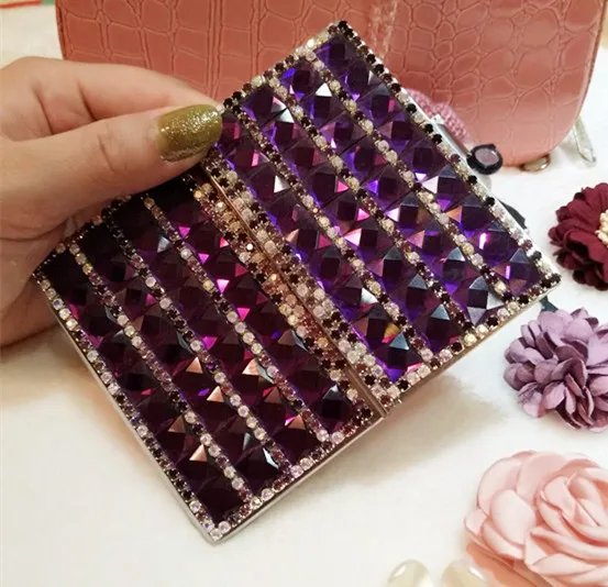 Мода Bling Кристалл Алмаз Нержавеющая сталь Портативный Путешествия Стразы держатель для карт чехол Чехлы для ID банковские карты для женщин Подарки