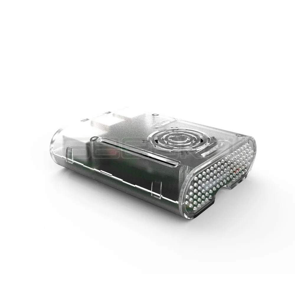 GeeekPi ABS черный/белый/прозрачный корпус Корпуса Крышка для Raspberry Pi 4 охлаждающие вентиляторные радиаторы для Raspberry Pi 4B