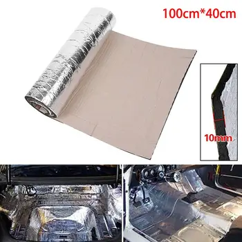 

Universal Car Insulation Pad Auto Indoor Heat Sound Deadening Insulation Soundproof Dampening Mat Closed Cell Foam 100x40cm