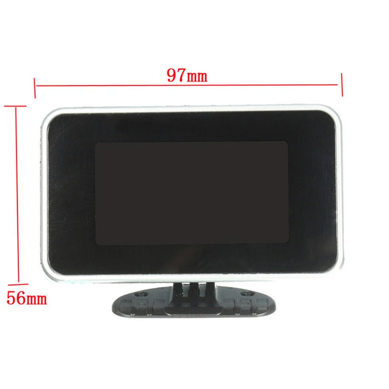 

Car Fuel Pressure Gauge Oil Meter DC 9V-36V 3 digits 0.00-1.00Mpa 4 in 1 Voltmeter Water Temperature