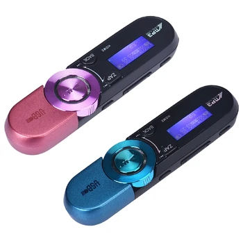 

LCD USB card MP3 player 16 GB Lcd Usb Sn Radio Music MP3 FM TV Flash Player (Blue)