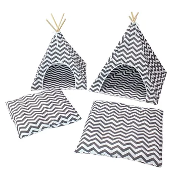 

Four Seasons Pet Supplies Are Removable and Easy to Store Dog Tent Dollhouse Dog House Cat House Pet Nest