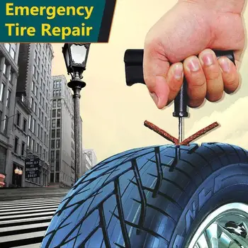 

5Pcs/Lot Tubeless Tire Repair Strips Stiring Glue for Tyre Puncture Emergency Car Motorcycle Bike Tyre Repairing Rubber Strips