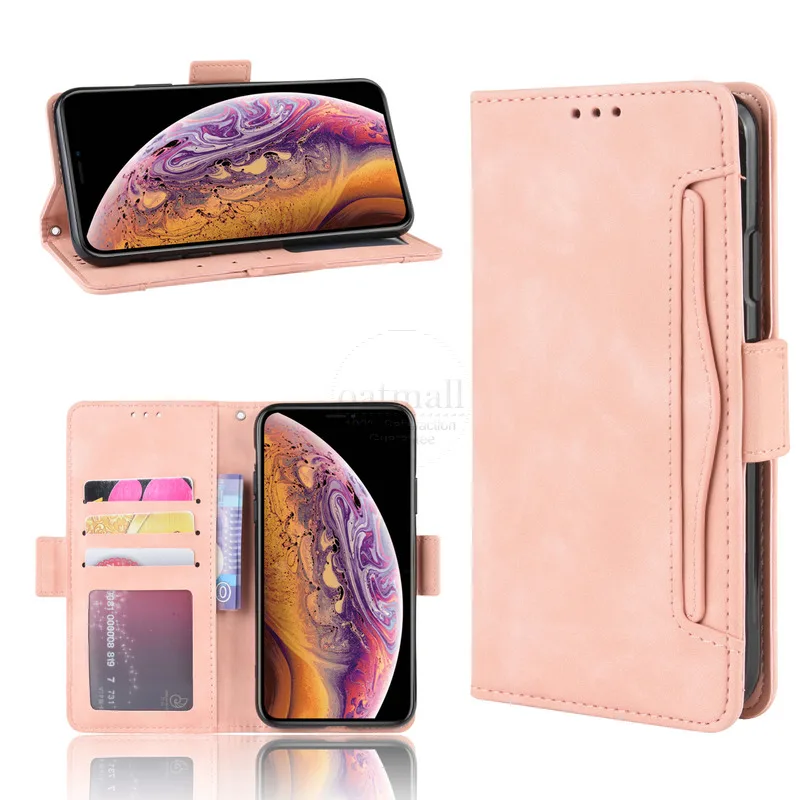 Чехол-бумажник для iPhone 11 с магнитной книгой, откидная крышка для iPhone 11 Pro Max, отделение для фото и карточек, роскошные кожаные чехлы для мобильных телефонов