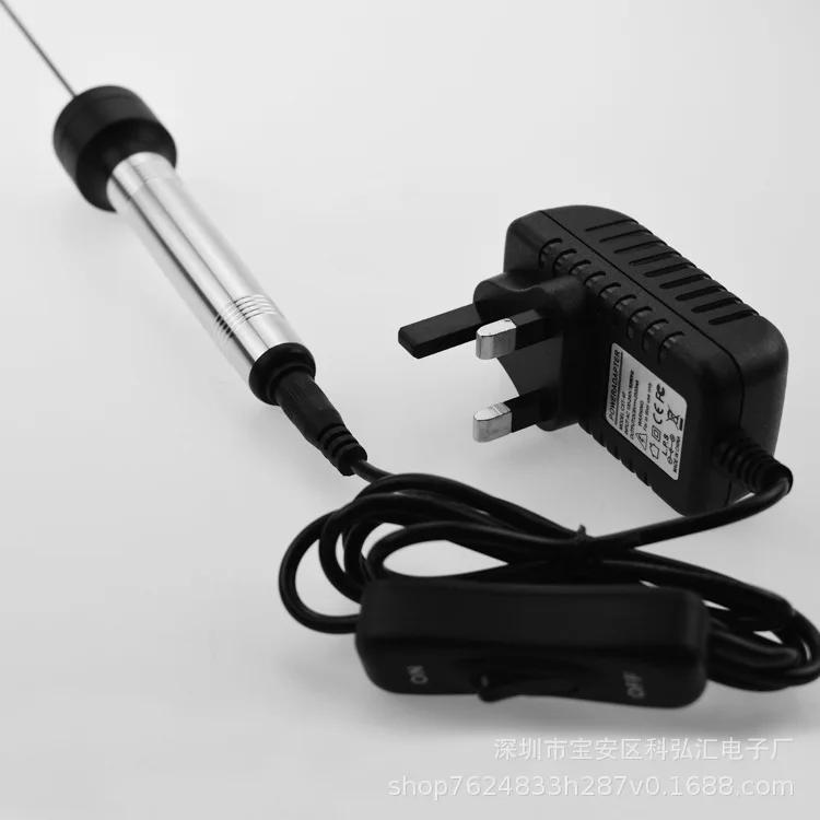 

10CM Dot Matrix Endotherm Knife Foam Engraving Pen Cutting Electric Foam Cutting Pen Aluminium Alloy Written CE Power Supply
