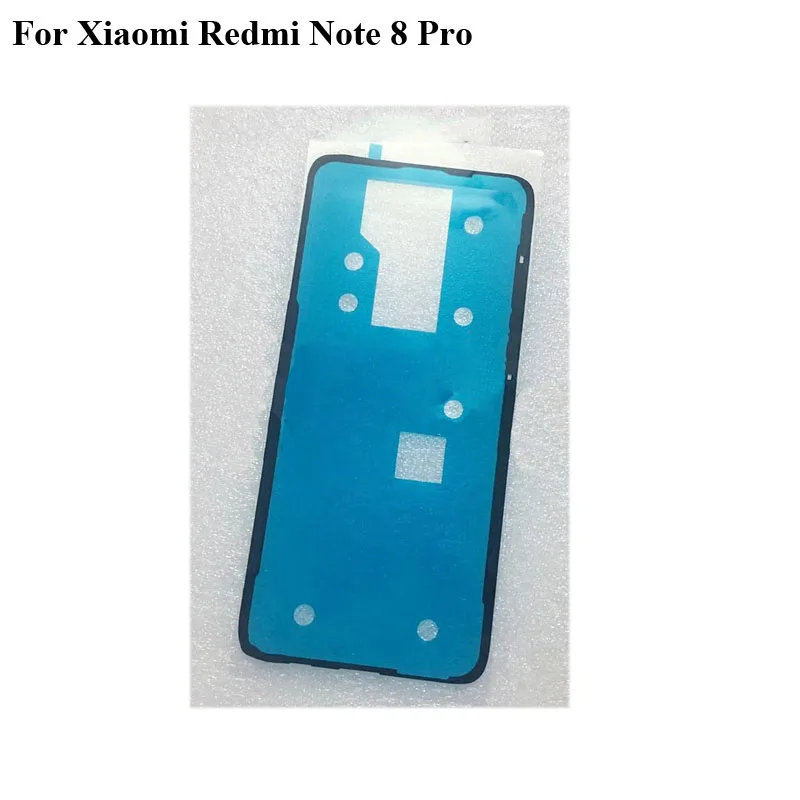 2PCS For Xiaomi Redmi Note 8 pro Battery back cover case Waterproof 3MM Glue Double Sided Adhesive Sticker Tape Red mi note8 | Мобильные