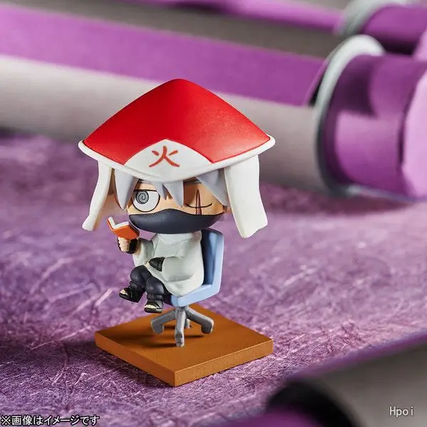 

Naruto Cute 8-Naruto Kakashi Bo Senju Fei between Tsunade Wave Feng Shui Door Capsule Toy