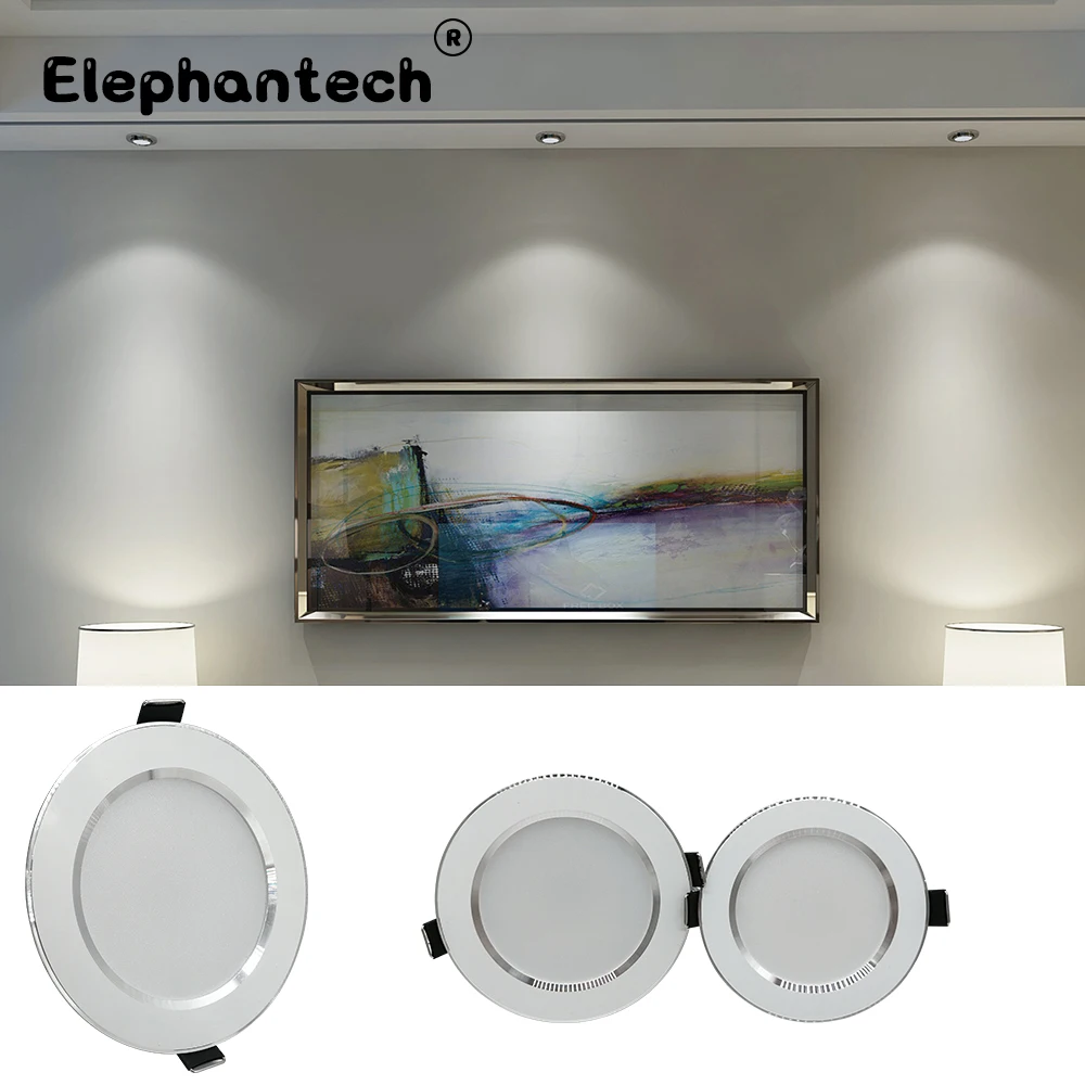 

LED Downlight Ceiling Warm/Natural/Cold white 5W 9W 12W 15W led Ceiling lamp AC 220V 230V 240V Waterproof New type Downlight