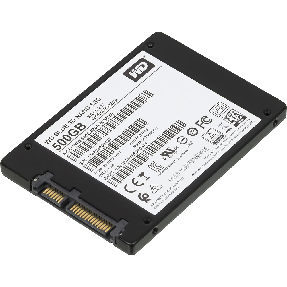SSD drive WD Blue WDS500G2B0A GB