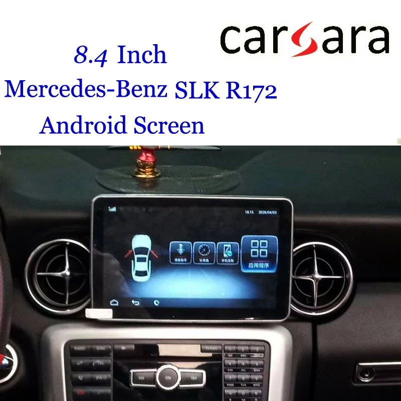 SLK Android приборная панель радио для Merce des R172 8 4 &quotсенсорный экран Navi обновленный