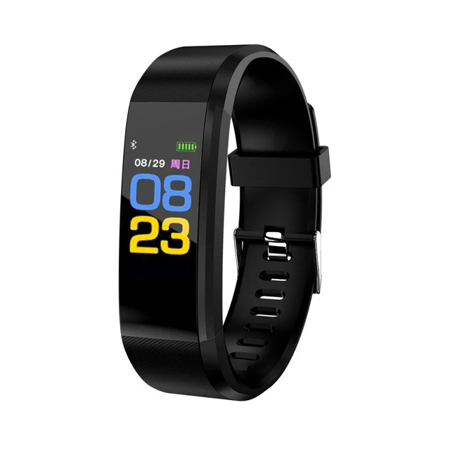 115 PLUS Smart Watch Heart Rate Monitor Blood Pressure Fitness Tracker Smartwatch Sport Watch for ios android + BOX Men Women