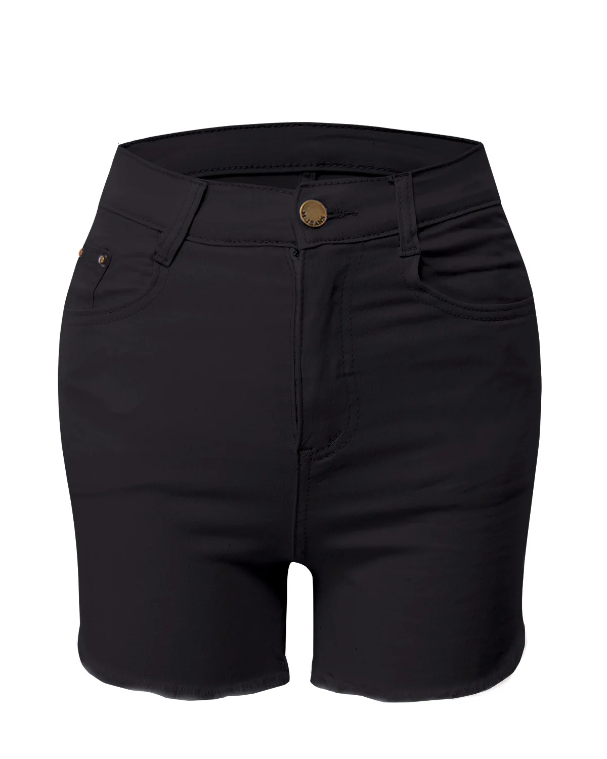 african dresses 2020 Summer European And American New Hot Pants Solid Color Slim Pocket ShortsFshionRaw Edge Jeans swim trunks