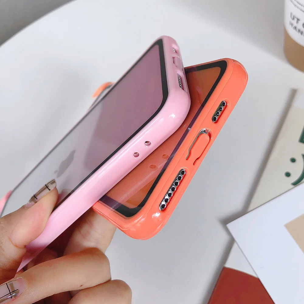 Чехол LOVECOM для телефона Huawei P30 Lite Pro Nova 5 Honor 10 мягкий Радужный акриловый чехол