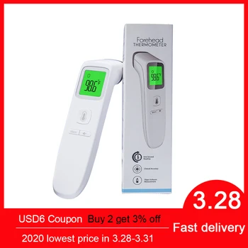 

Forehead Thermometer Temperature Infrared Non Contact Meter Adult Fever Thermometer Household Temperature Measuring Tool