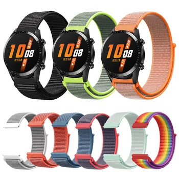 

GT ACTIVE/CLASSIC Woven Nylon Loop Strap For HUAWEI GT2 42mm 46mm WATCH GT 2 Band Bracelet Wristbands For HONOR Magic Watchband