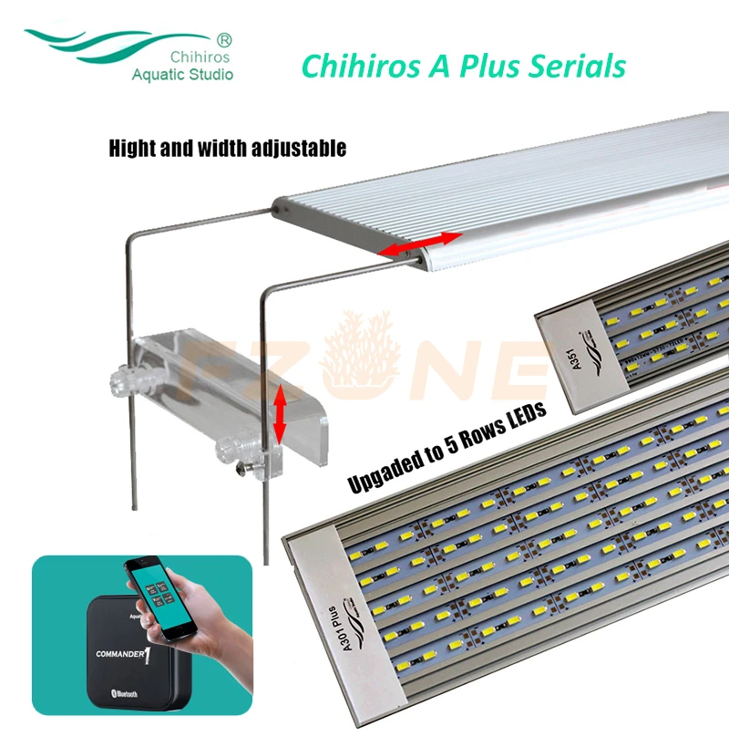 Аквариумный светодиодный светильник Chihiros A PLUS серии Aquaris 90 см 120 для выращивания