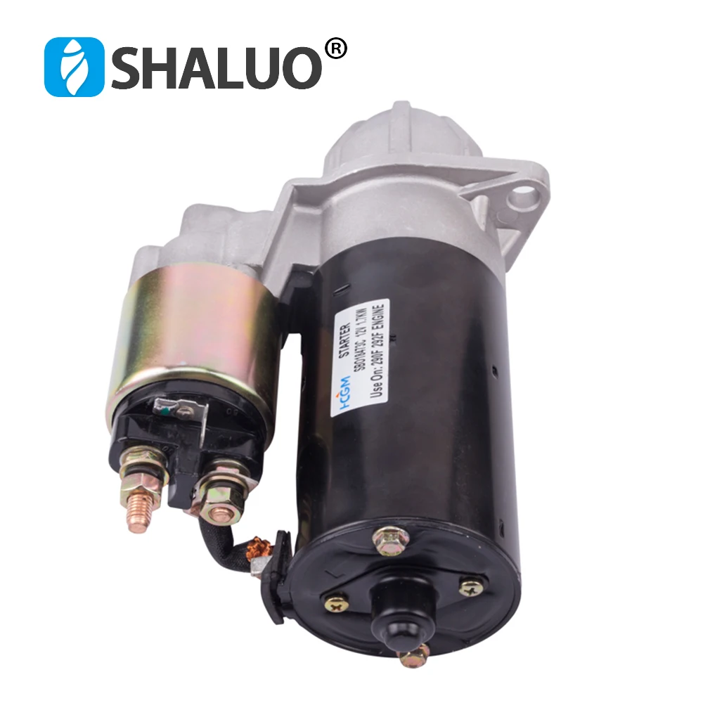 

9 Gear Teeth SBO18473C Diesel Engine Motor Starter Used On 290F 292F 12V 1.7KW Two Cylinder diesel Generator Parts Starter Motor