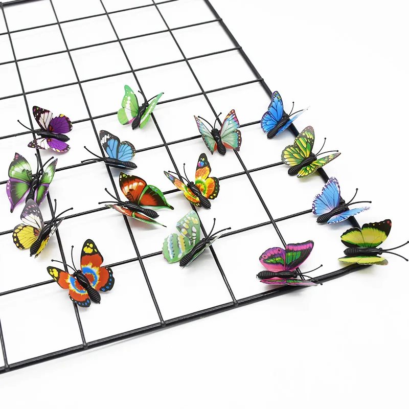 20 Pieces Artificial butterfly 4cm 6cm 7cm Home decoration accessories Headdress Wall Stickers Candy box Scrapbooking Background 20 Pieces Artificial butterfly 4cm 6cm 7cm Home decoration accessories Headdress Wall Stickers Candy box Scrapbooking Background