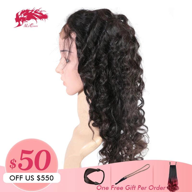 

2/3Pc Peruvian Natural Wave Bundle With 4x4 Closure Wigs Custom Wig Free part Virgin Remy Hair Lace Closure Wigs