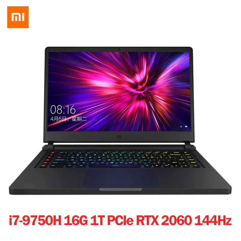 i7 16G 1T RTX2060 Xiaomi Mi игровой ноутбук 15,6 дюймов обновления i5 8G/i7 16G DDR4 1 ТБ SSD GTX1660Ti/RTX2060 NVIDIA 6 ГБ DDR6 144 Гц компьютер - Цвет: i7 16G 1T RTX2060