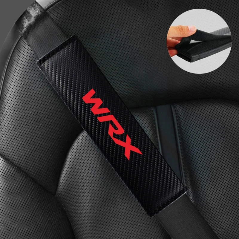 2 шт./компл. чехол для автомобильного ремня безопасности Subaru WRX 2015 наплечная