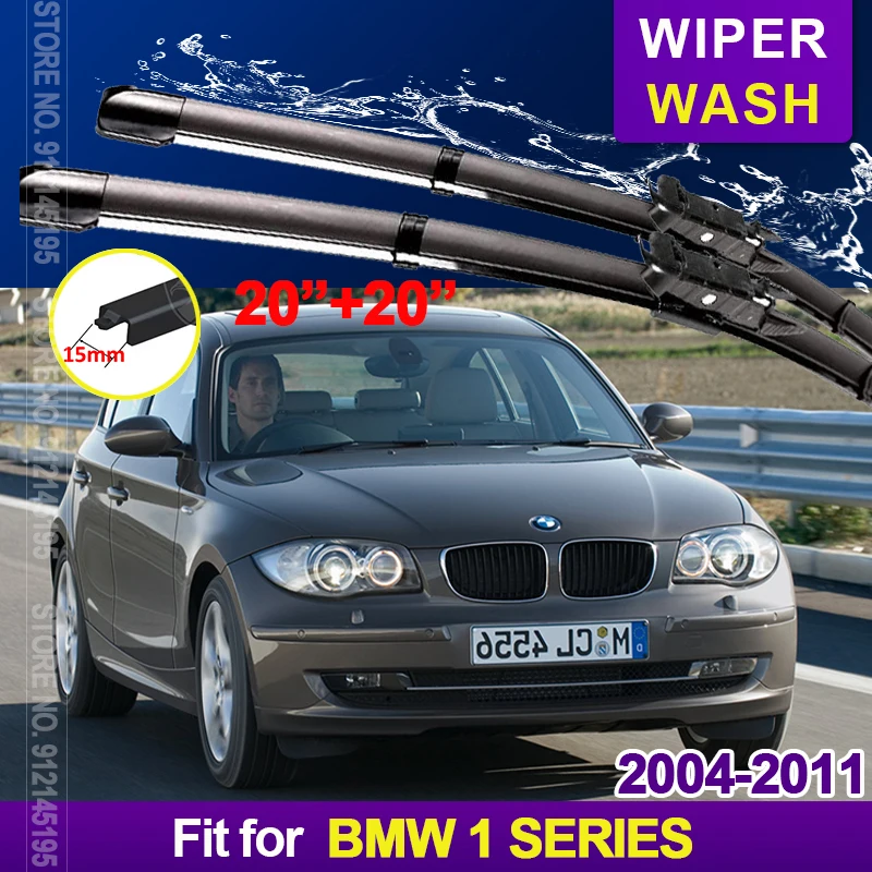 Escobillas de limpiaparabrisas para coche, limpiaparabrisas para BMW serie 1,  E81, E82, E87, E88, 2004 ~ 2011, 118d, 118i, 120i, 120d, 123d, 125i, 128i,  135i, 116i, 116d - AliExpress