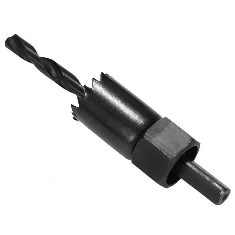 ELEG-11pcs кольцевая пила, набор для резки, сверлильный инструмент, резец для дерева, металла, 19-64 мм, высокое качество, оправки, пилы, коронки, сверла по дереву