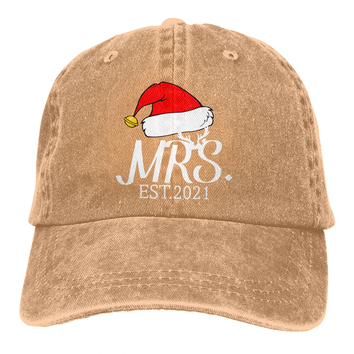 Mrs Est Casquette Черная мужская и женская джинсовая бейсболка с завязками Регулируемая Кепка для гольфа - Цвет: Хаки