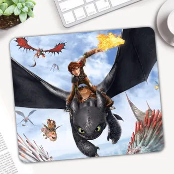 

Big Promotion Patterned Mouse Pad How to Train Your Dragon Picture Anti-Slip Laptop PC Mice Mause Mat Mousepad For Optical Laser
