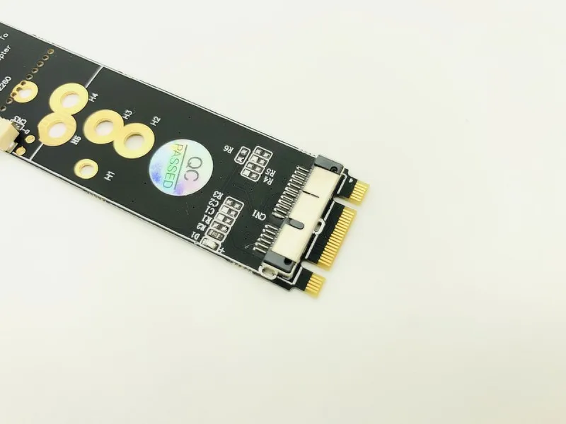 QINDIAN добавить на карты 12+ 6Pin Беспроводной Wi-Fi Bluetooth карты NGFF M.2 B+ M Ключ адаптер для Mac OS BCM94360CD BCM943602CS BCM94360CS2