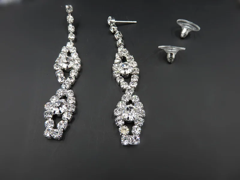 Korean-style Two Pieces Jewelry Set Fashion Bride Jewelry Set Electroplated Alloy Elegant Accessories Manufacturers Direct Selli