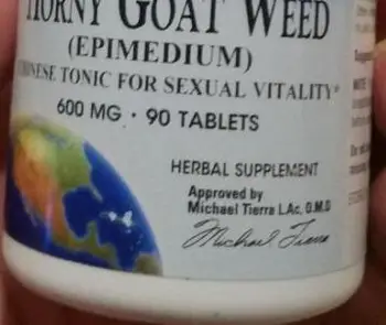 

Epimedium, Horny Goat Weed, 600mg x 90pcs