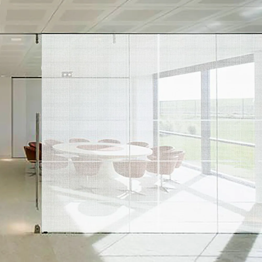 SUNICE стеклянная оконная пленка самоклеющаяся декоративная стеклянная наклейка для дома для гостиной офиса 3" x6.56ft домашний декор белая полоса