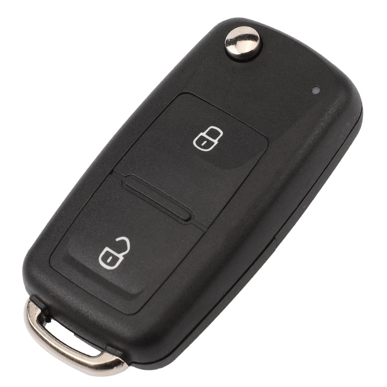 Jingyuqin 2/3/4 кнопки флип Брелок дистанционного ключа автомобиля чехол Shell для VOLKSWAGEN для сиденья для Skoda (5K0837202AD) для VW с логотипом