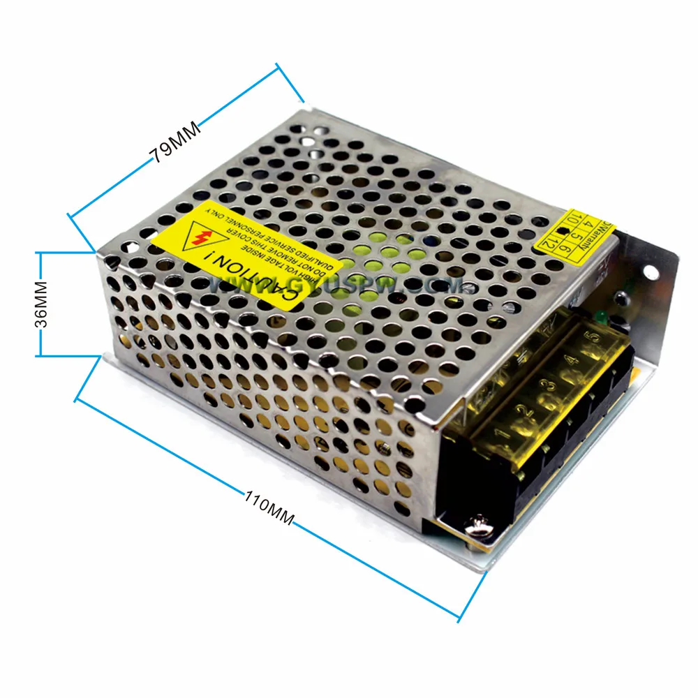 Универсальный AC к DC48V Импульсный блок адаптера питания 1.5A 72 W трансформатор