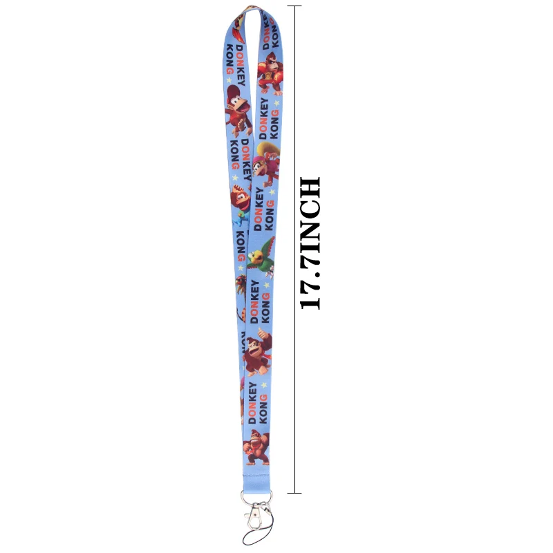 PC272 Donkey kong бейдж со шнурком ID Lanyards нашейные ремешки цепь ремней ожерелье аксессуары