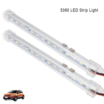 

Led hard light strip 5630 high light tube PC cover dust-proof anti-fog counter light box showcase lighting stripjavascript