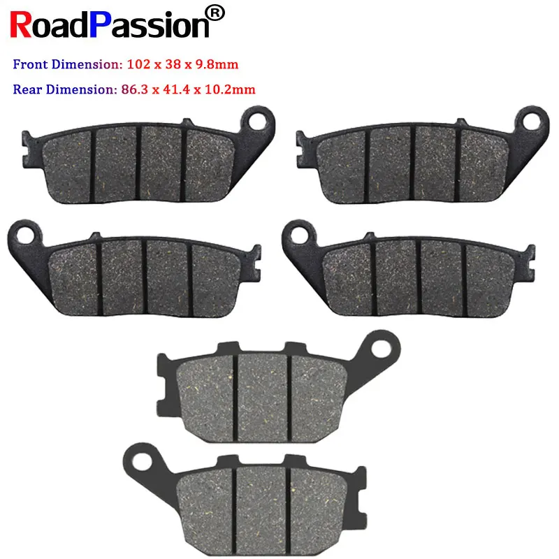 Accessori Moto Pastiglie Freno Posteriori Anteriori Per Honda Vrx 400 T Nc33 Cbf 500 4 Vt 1100 C2 C3 D2 Vt 1300 Cr Cs Ct Cxa Cx10 C/R/S