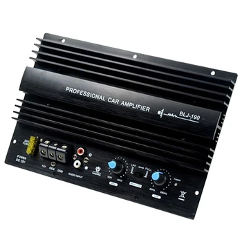 

12V 1000W Powerful Bass Subwoofer 105Dba Mono Car Audio High Power Amplifier Amp Board Thermal Overload Protect Powerful Bass
